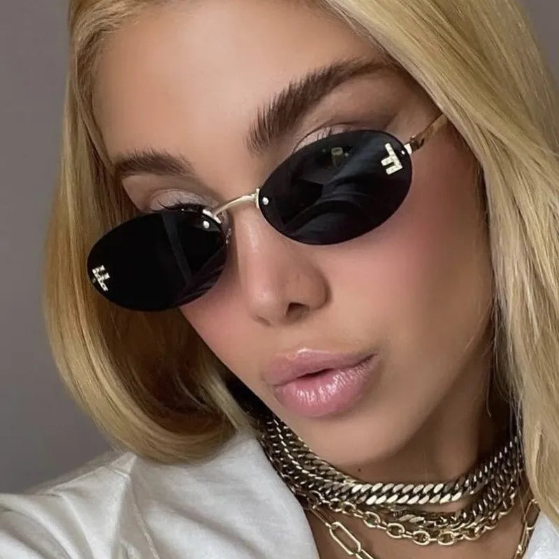 Óculos De Sol Elegant Diamond