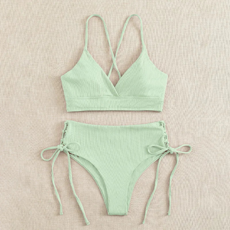Biquíni Top Lace Up
