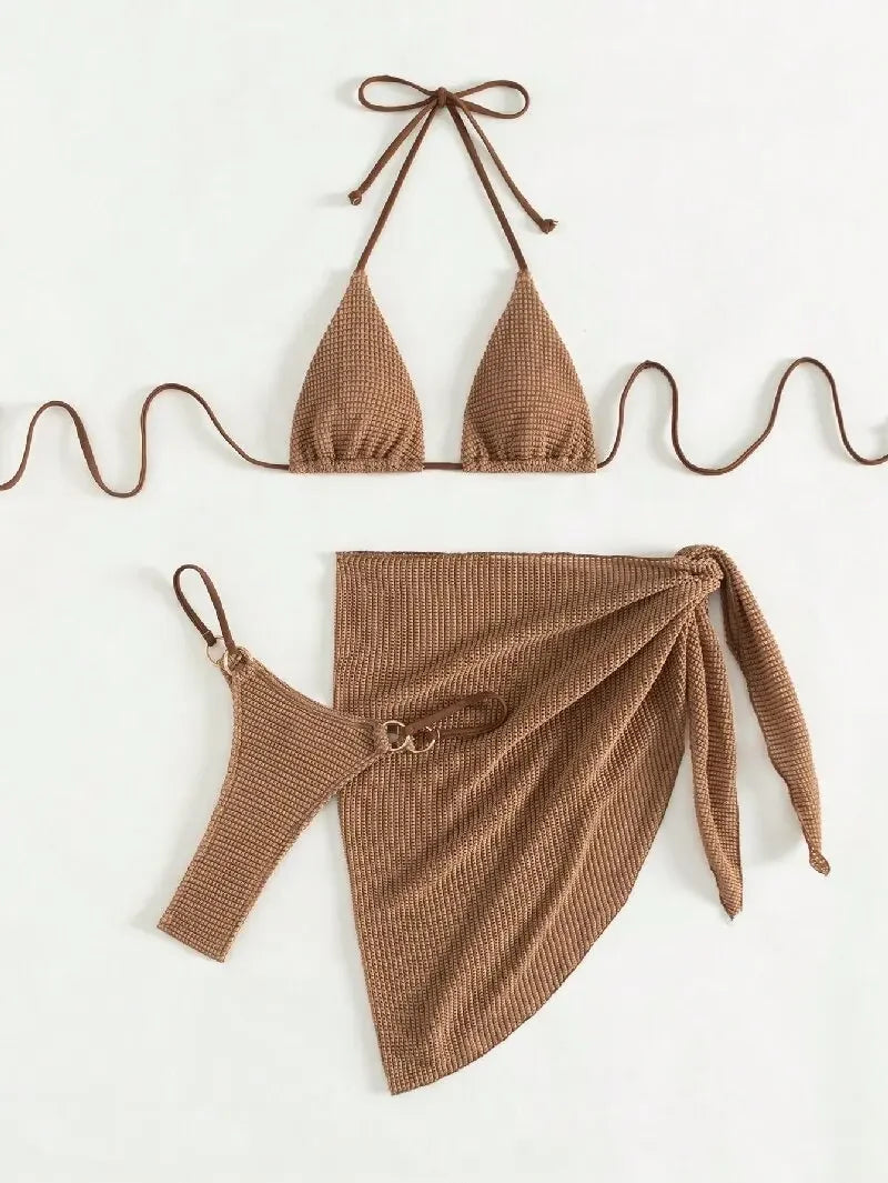 Conjunto De Biquíni Doce Bronze