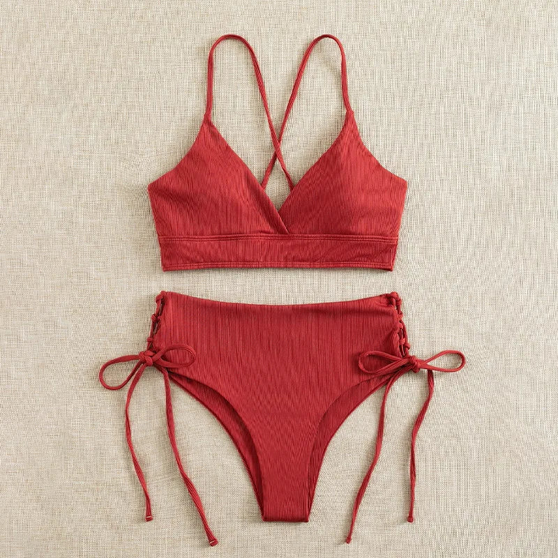 Biquíni Top Lace Up