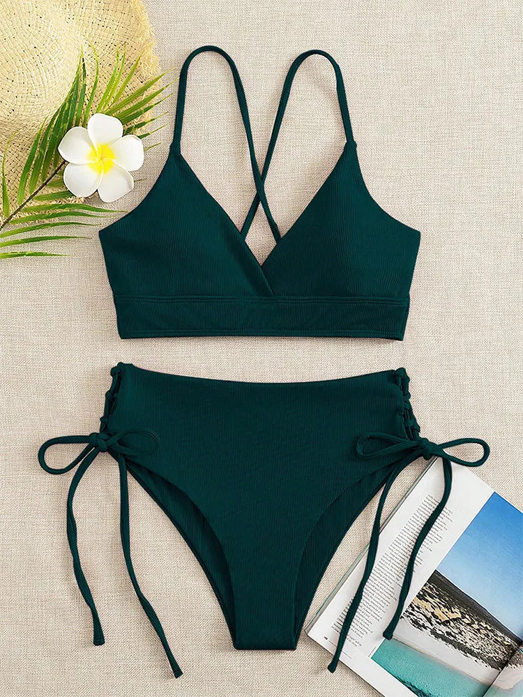 Biquíni Top Lace Up